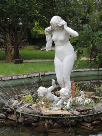 Caxambu Ninfa estatua belga