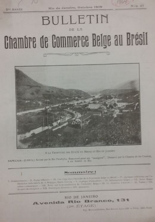 Bulletim de la Chambre de Commerce Belge