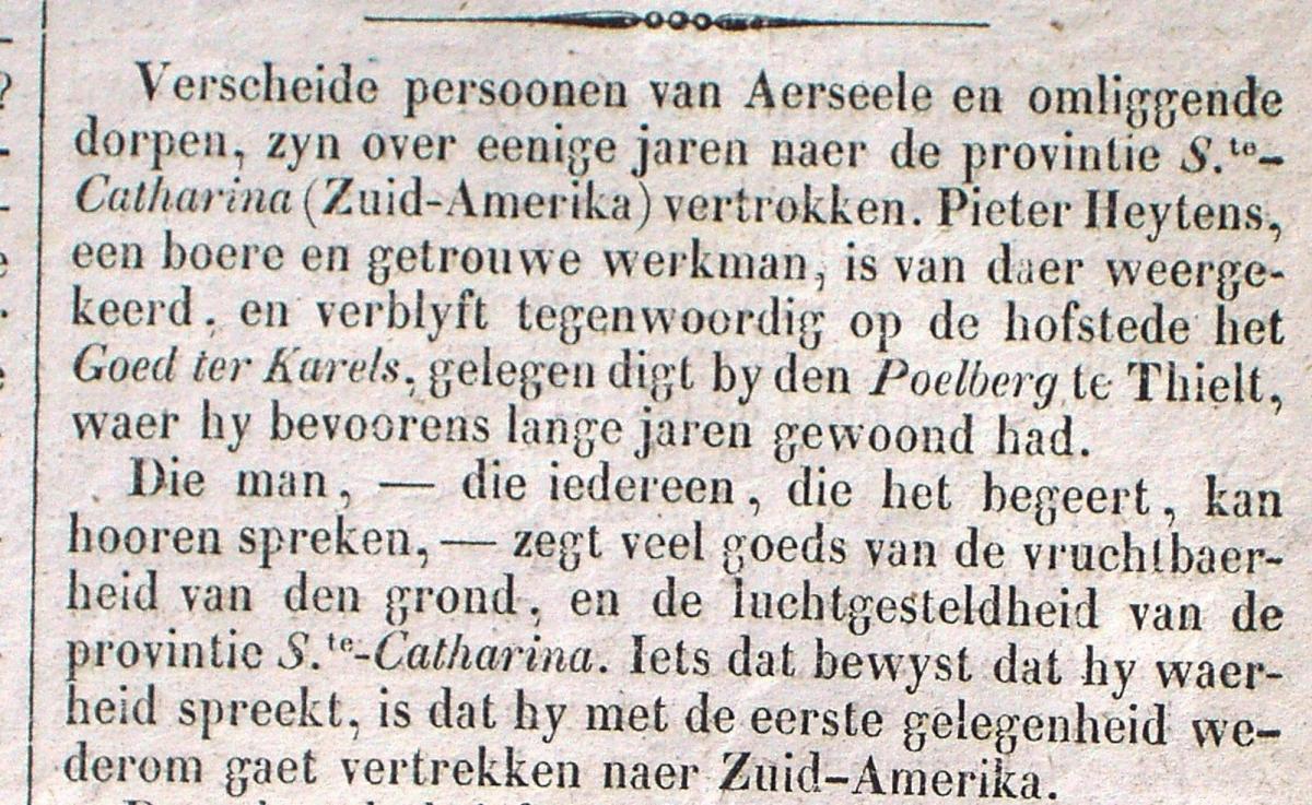 Pieter Heytens Gazette van Thielt