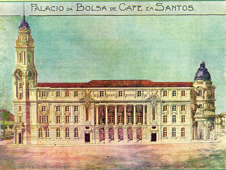 Desenho Palacio da Balso do Café