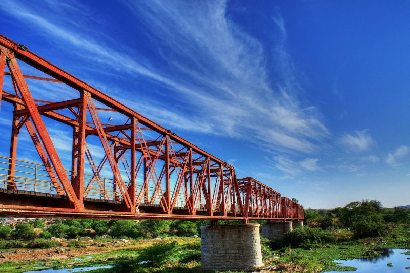 Ponte metalica belga Quixeramobim