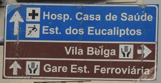 Santa Maria Vila Belga Signalização