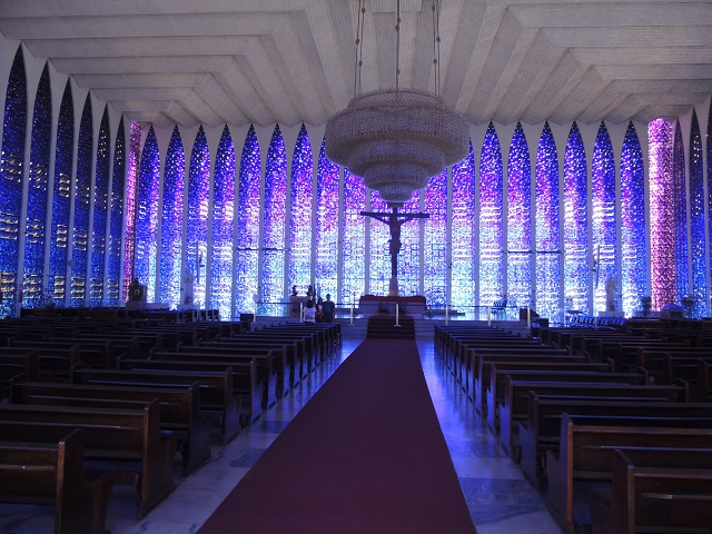 Santuario Dom Bosco BSB Vitrais Van Doorne Interior