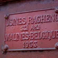 Usines Ragheno belga material ferroviario