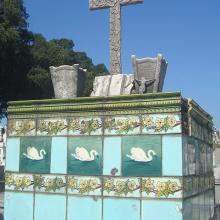 Rio de Janeiro Cemitério Inhauma Azulejos Belgas