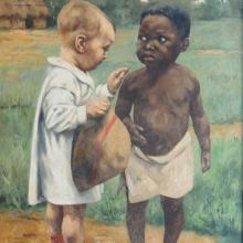 Van Emelen Adrien Menino branco e menino preto