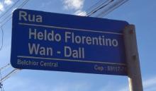 Rua Heldo Florentino Wan-Dall em Gaspar