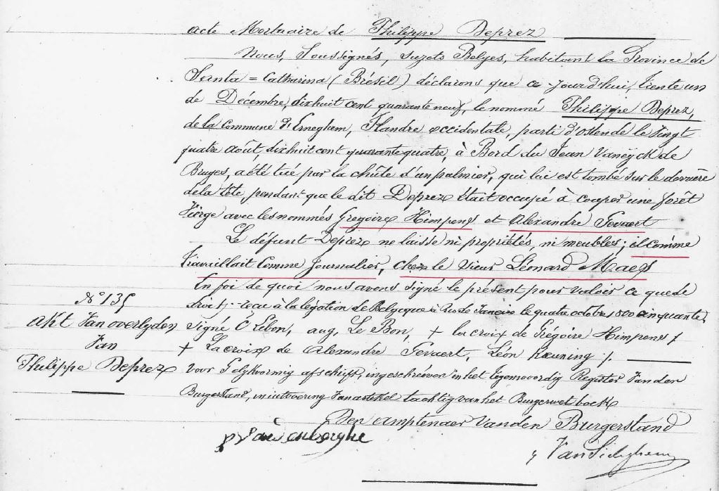 Deprez Philippe Overlijden