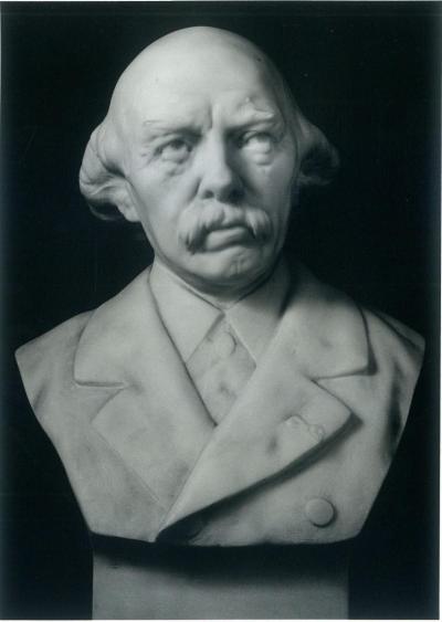 Busto A. Thijm do escultor belga Adrien van Emelen - KANTL Gent