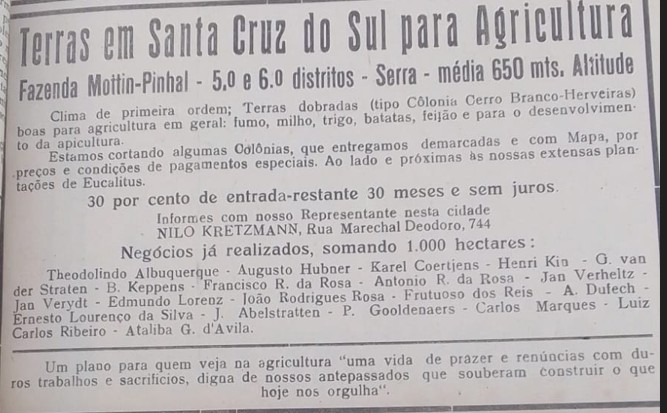 Terras em Santa Cruz