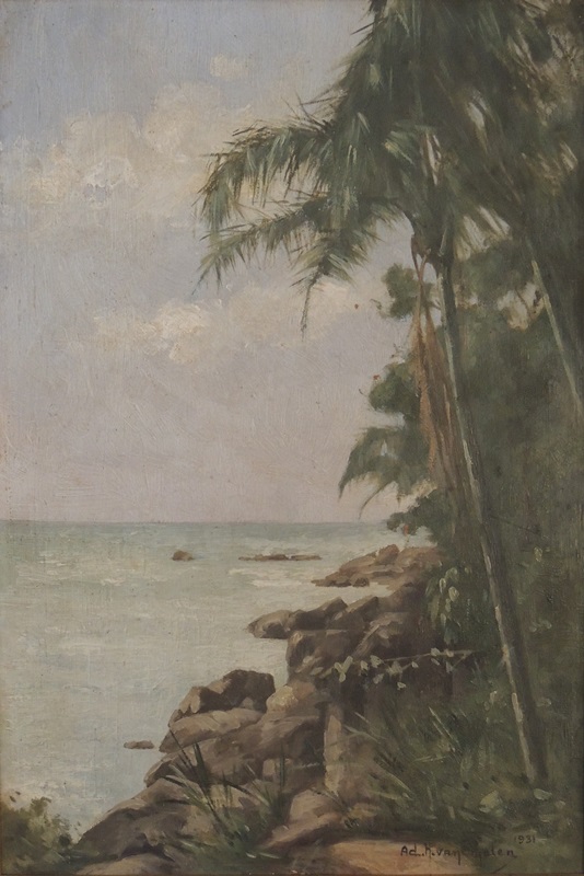 Van Emelen Adrien Mar com bosque