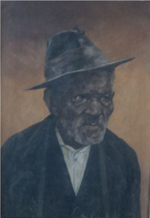 Negro com chapéu